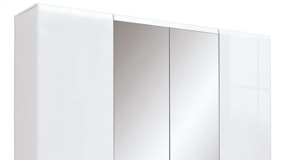 Шафа SZF2D2L/21/22 BRW Poland Azteca trio 4 дверна білий 220 см 2