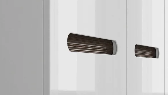 Шафа SZF3D/21/18 BRW Poland Azteca trio 3 дверний білий 180 см 5