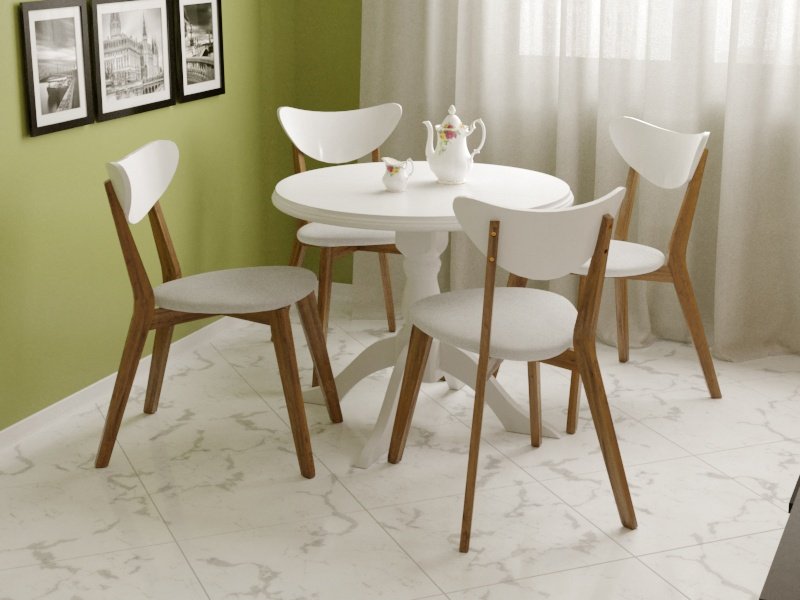 Кухонні столи зі стільцями