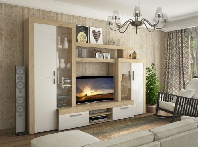 Стінки у вітальню