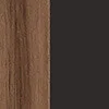 Дуб делано темний/чорний