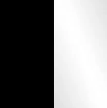 Чорний мат/Білий глянець