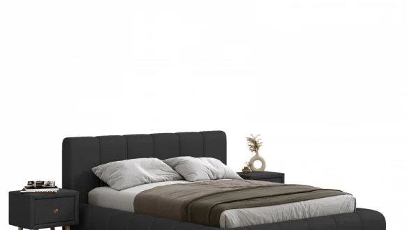 Ліжко м'яке двоспальне Віоріна Деко Подіум 32