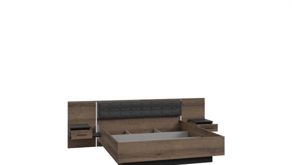 Ліжко+тумби приліжкові BLQL181B BELLEVUE 0