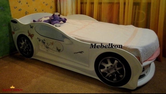 Кровать-машина для девочки 4