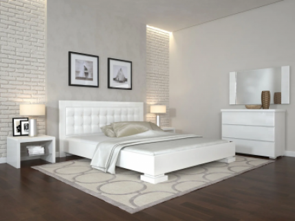 Кровать Монако Белый