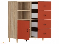 Комод KOM/100/100/40/12 Modeo