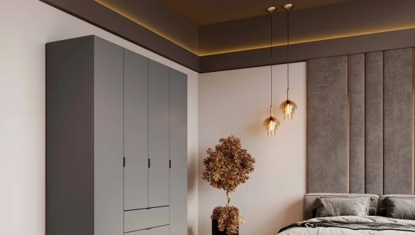 Шафа 4Д Гелар Дорос 4 дверна білий 155 см 1