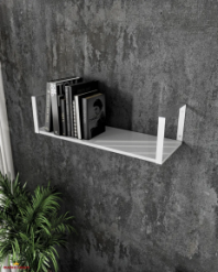 Полка настенная белая XS28