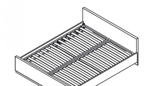 Ліжко LOZ160 Джулі 2