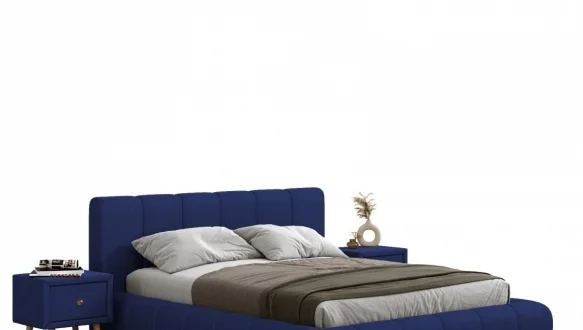 Ліжко м'яке двоспальне Віоріна Деко Подіум 30