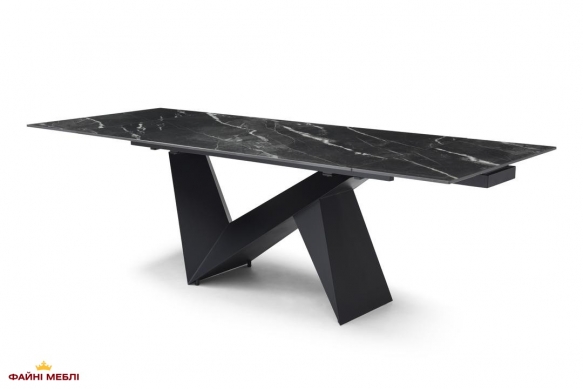 Стол Patrik 160-240 Marquina Black Matt 2