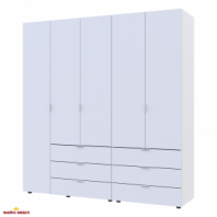 Шафа Дорос Гелар білий 5 дверна 193,7 см