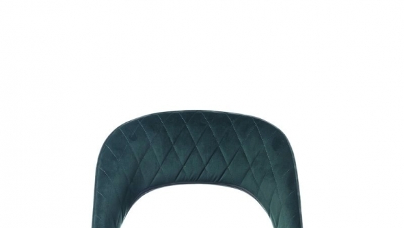Стул полубарный B-125 изумрудный велюр 4