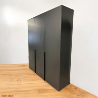 Шкаф Морели ST0027 3 дерный антрацит 180 см