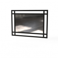 Зеркало настенное прямоугольное Art in Head Ascet / Аскет