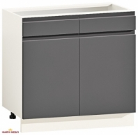 Тумба нижняя Н80.82.2Я2Д Альфа-ручка