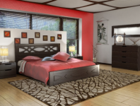 Кровать Лиана с газлифтом и металическим каркасом