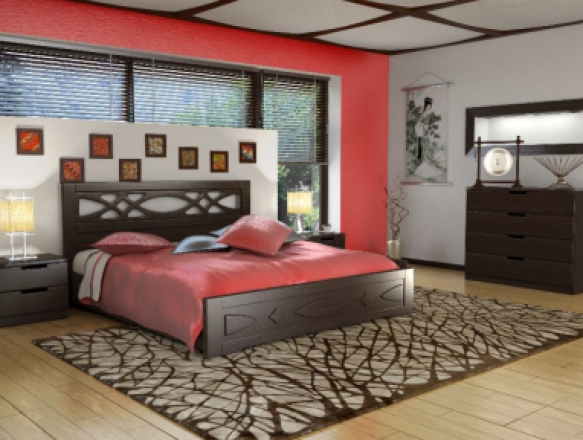 Ліжко Ліана з газліфтом та металевим каркасом