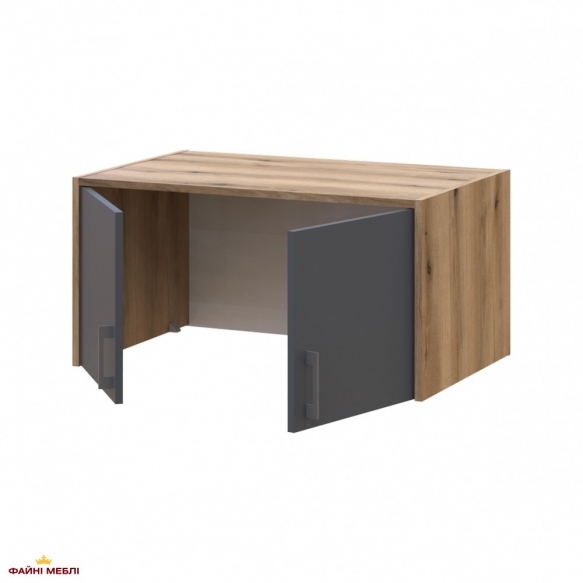 Антресоль висока Дорос Ронді графіт 2-дверна 82 см 0