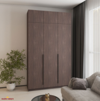 Шафа Mebelstar Оскар трьохдверна з антресоллю Дуб рістрето 150 см