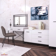 Стіл туалетний з двома шухлядами Art in head Ascet / Аскет