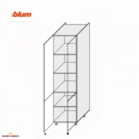 Пенал правый 60П/2140 Pro Blum Миллениум WG