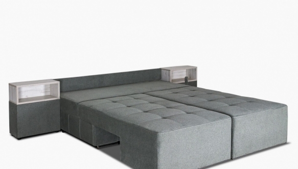 Диван Доміні з полицями Egger 5