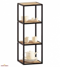 Тумба верхняя В30.92 металл.открытая Gola ручка Окрашенный Высокий Глянец