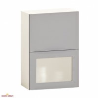 Тумба верхняя В60.92.1Д1СК. Бар Сушка Gola ручка Окрашенный Высокий Глянец