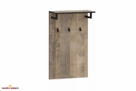 Вешалка для одежды дуб гранж песочный F-0001 Форте