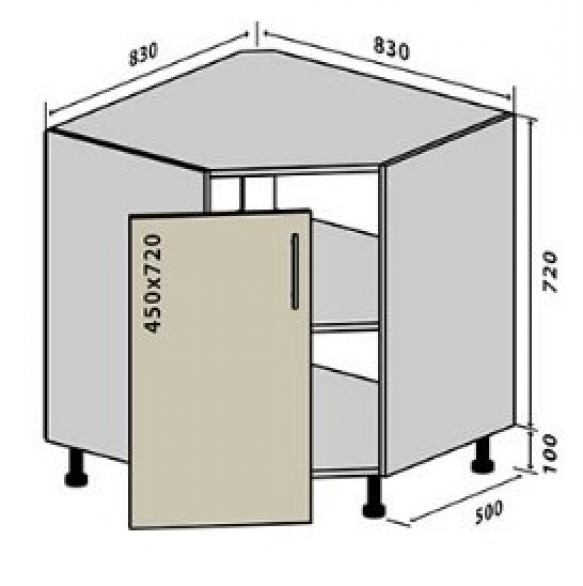 №34 Низ на угол 83-83 Верона / Соло Люкс