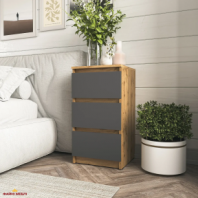 Тумба прикроватная аппалачи/антрацит Т216