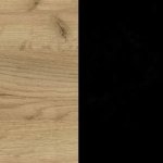 Дуб крафт золотий/Чорний