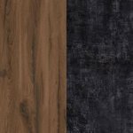 Дуб ліворно/Бетон темний