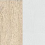 Дуб сонома/Білий структурний