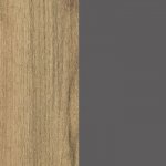 Дуб крафт золотий/Сірий