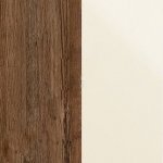 Дуб квітень/Перламутр глянець