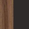 Дуб делано темний/чорний