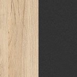 Дуб сан-ремо світлий/Антрацит