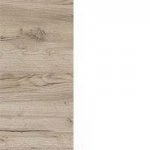 Дуб крафт сірий/білий