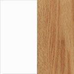 Білий/Дуб натуральний