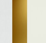 Білий структурний/Золото/Білий супермат