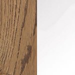 Дуб/Білий глянець