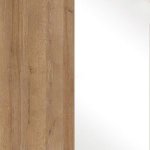 Дуб рів'єра/білий глянець