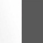 Білий глянець/Мат антацит