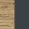 Дуб крафт золотий/Антрацит