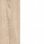 Дуб сонома/Білий супермат