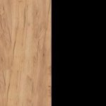 чорний/дуб крафт