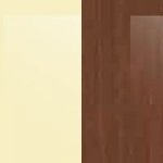 Глянець ваніль/Вишня Бюзум